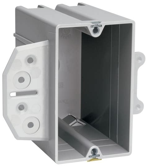 metal electrical box wood stud|metal adjustable electrical boxes.